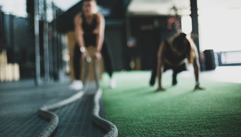 Working Out during covid-19 sports facility