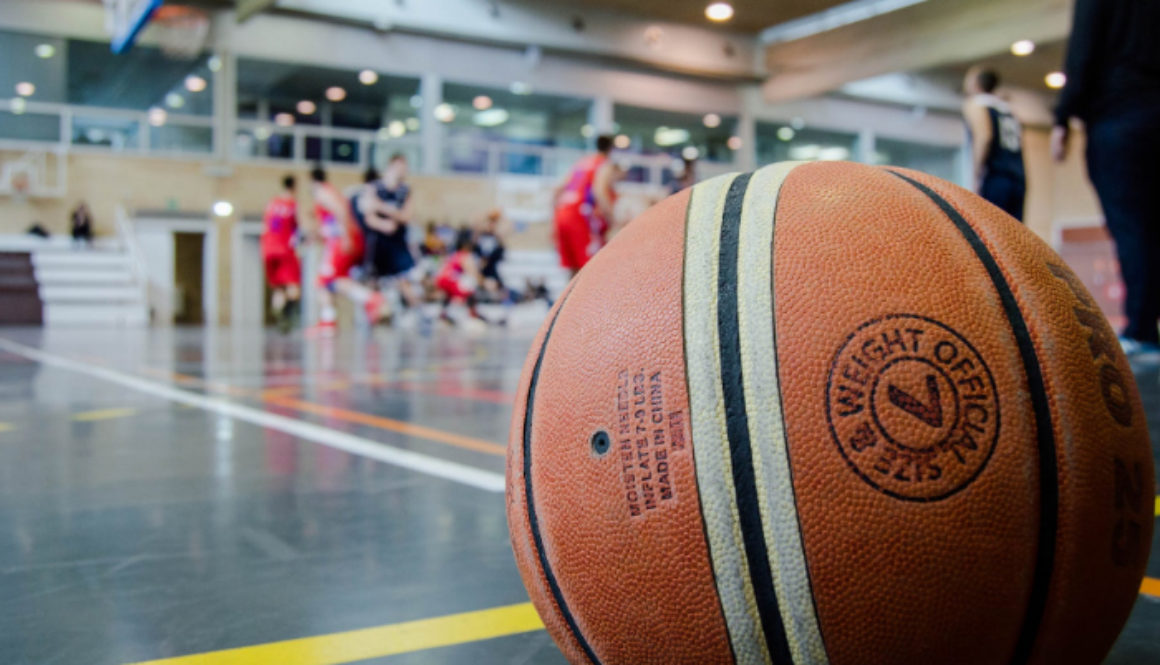 Basketball Court in Indoor Sports Facility