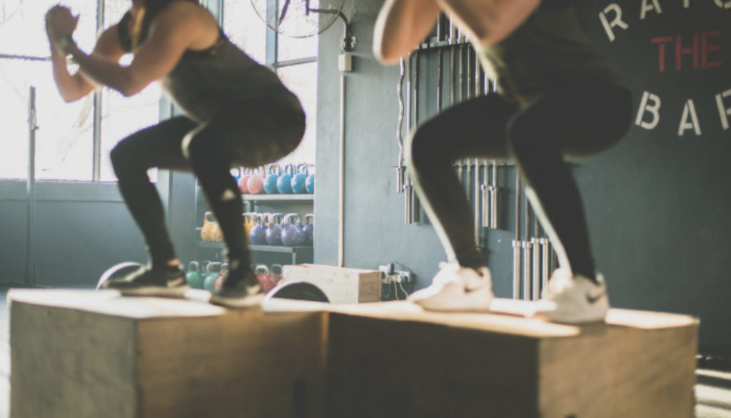 Working out in sports facility after coronavirus